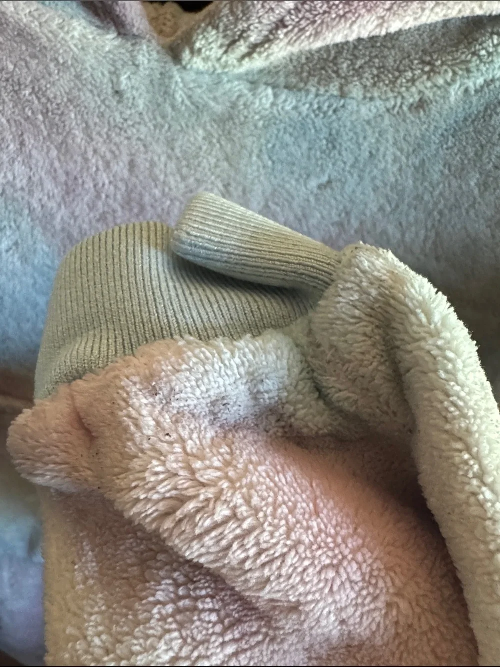 The Comfy Plush Oversized Hoodie - Pastel Tie-Dye Kids Size Used but Cozy Lounge